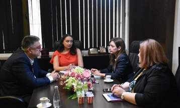Ministri Minçev realizoi takim me drejtoreshën e ReSPA-së, Maja Hanxhiska Trendafillova