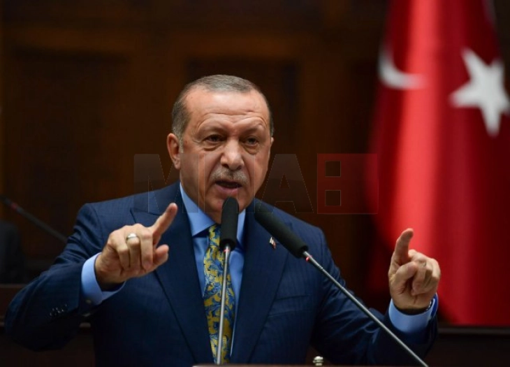 Ердоган: Турција нема да ја одобри соработката на НАТО со Израел