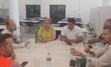 Министерката Јаневска во работна посета на Охрид