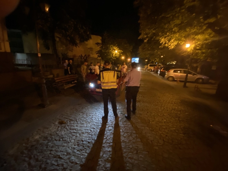 Продолжува засиленото полициско присуство на територија на СВР Скопје