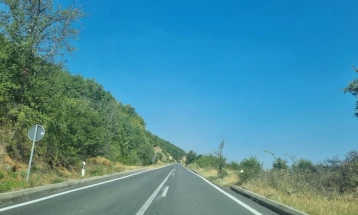 Регионалниот пат Неготино-Штип пуштен за сообраќај