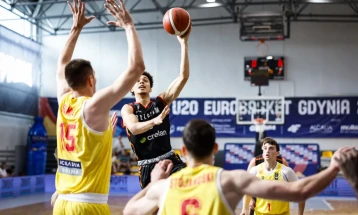 ЕП до 20 години: Трет пораз на македонските кошаркари