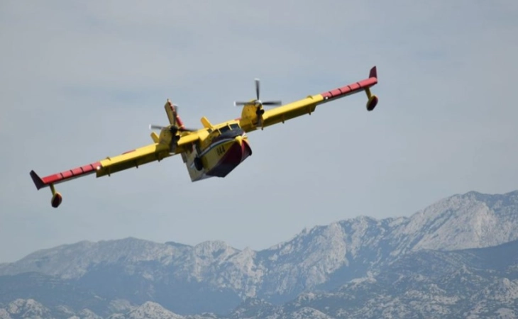 Croatia firefighting aircraft to help North Macedonia fire extinguishing efforts