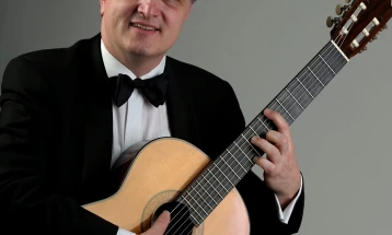German classical guitar virtuoso Gerhard Reichenbach at Ohrid Summer Festival