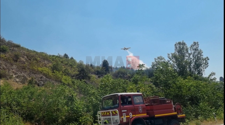Zjarri në Manastir vihet plotësisht nën kontroll