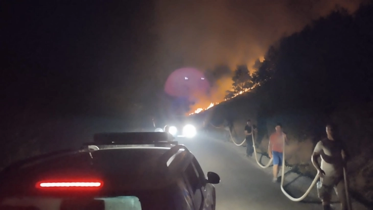 Ангелов: Пожарот кај Радовиш е ставен под целосна контрола