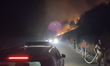 Angellov: Zjarri në Radovish është vënë nën kontroll të plotë