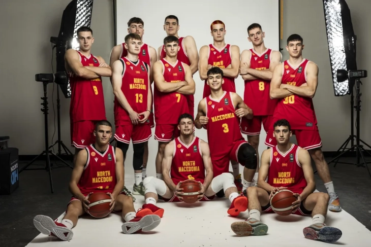 ЕП до 20 години: Македонските кошаркари утре ја стартуваат нокаут фазата