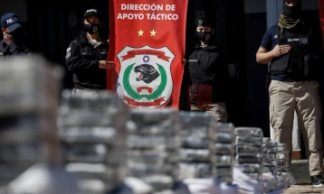 Во Парагвај запленети рекордни четири тони кокаин наменет за Европа