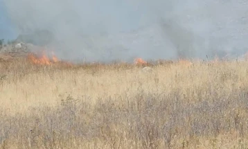 Пожар во росоманското село Сирково 