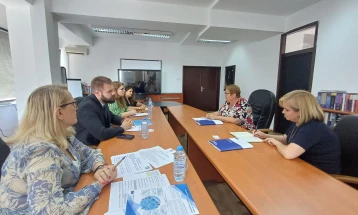 Средба на министерката Јаневска со претставници на Програмската канцеларија на Советот на Европа во Скопје