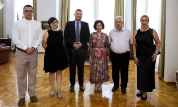 Presidentja Siljanovska Davkova priti anëtarët e Komisionit për Parandalim dhe Mbrojtje nga Diskriminimi