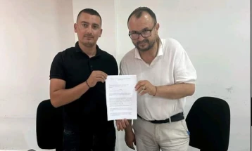 Прогласот за семакедонско обединување го потпиша и огранокот на Партијата на слободата за Мала Преспа
