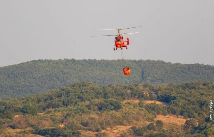 Припадниците на МВР на Србија ја завршија мисијата за помош на Северна Македонија во гаснењето на шумските пожари