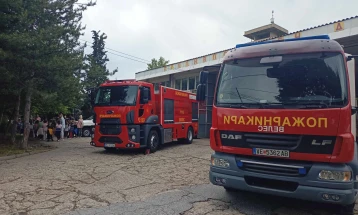 Со навремена пријава за пожар и брза интервенција спасена куќа во Велес
