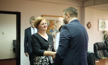 Economy Minister Durmishi meets German Ambassador Drexler