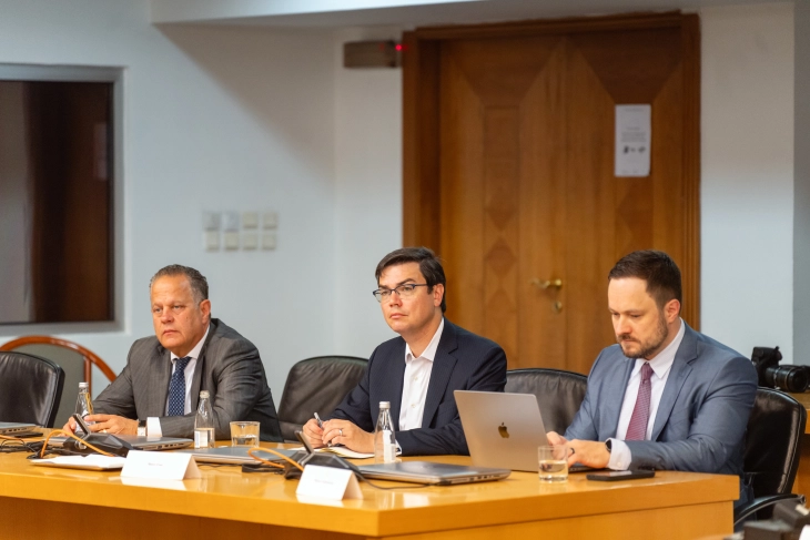 Minister Andonovski discusses digital infrastructure at meeting with ‘Rumble’ representatives