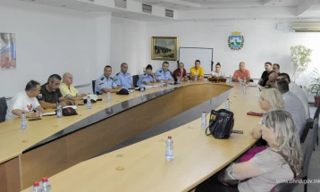 Состанок на Локалниот совет за превенција од Охрид посветен на ризиците од пожари