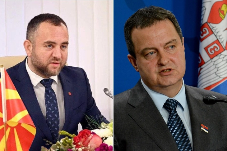 Изјави на министрите Тошковски и Дачиќ, кои беа во посета на граничниот премин Табановце (во живо)