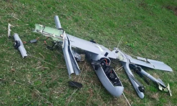 Mbetje nga dronë rus nga Ukraina në Rumani