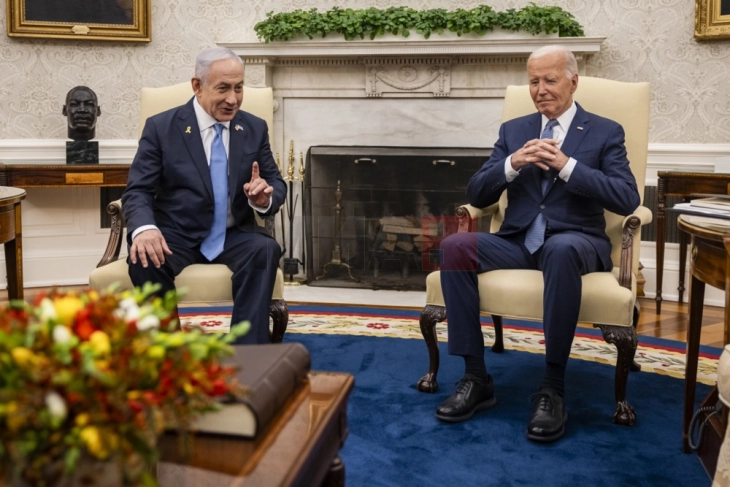 Нетанјаху и Бајден на средба со семејствата на американските заложници кои ги држи Хамас