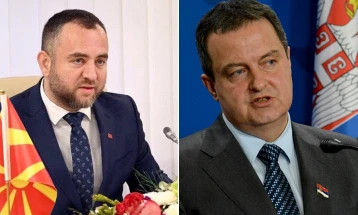 Прес-конференција на министрите за внатрешни работи на Северна Македонија и Србија (во живо)