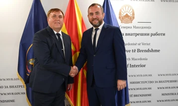 Takim i ministrit Toshkovski me ambasadorin e Republikës së Çekisë, Jaroslav Ludva