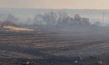 Në rajonin e Sveti Nikollës, në tre fshatra, dje u dogjën rreth 40 shtëpi, shumica e të cilave janë të braktisura