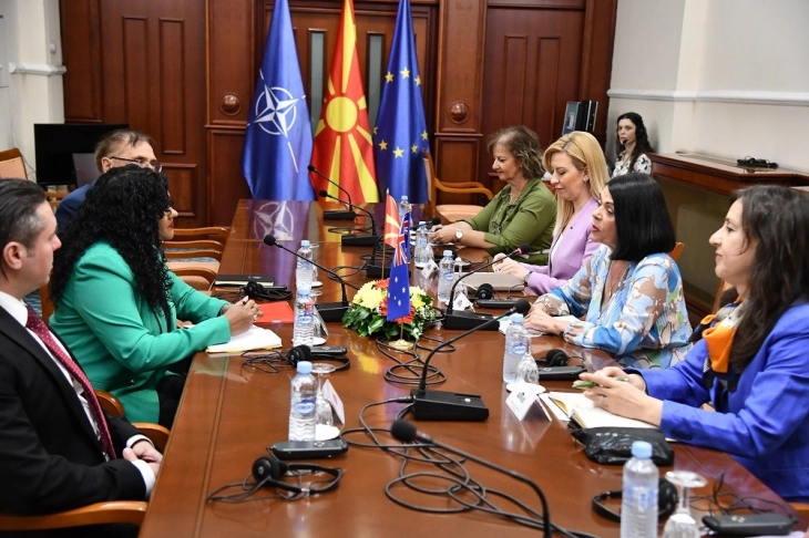 Средба на потпретседателката Бендевска со Касандра Фернандо, претседателка на Групата за пријателство од Австралија