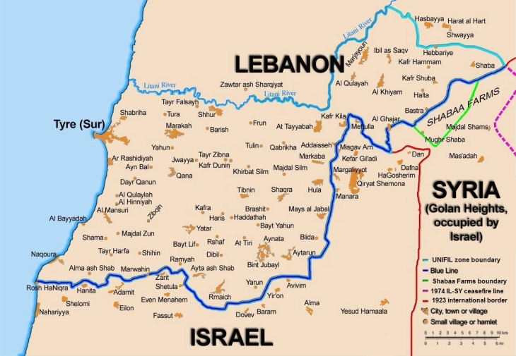 Израелец загина при ракетен напад од Либан