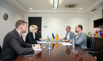 Муртезани - Дир: Северна Македонија ќе ѝ помогне на Украина со своето искуство во евроинтегративниот процес