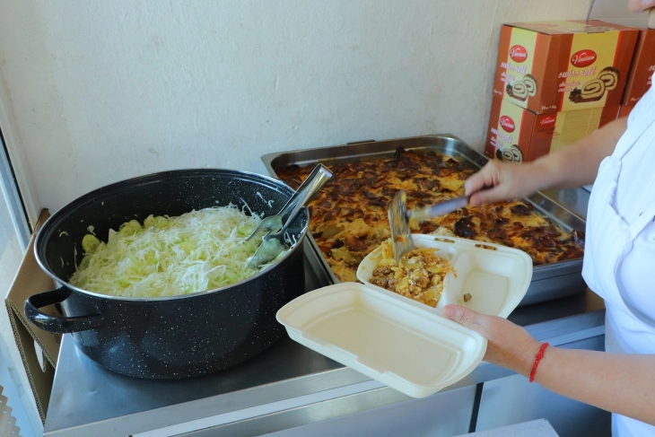 Зголемен е опфатот на корисници за проектот „Народна кујна“ во Куманово