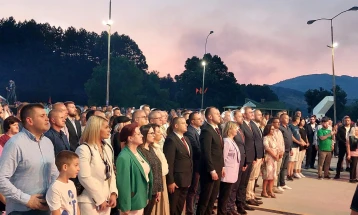 Крушево: Отворена манифестацијата „10 дена Крушевска Република“ – Илинден е голем светилник, да ги дочуваме својот идентитет и вековната посебност