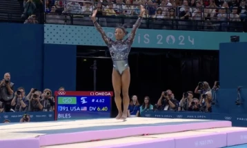 Biles fights back to win all-around title and sixth Olympic gold