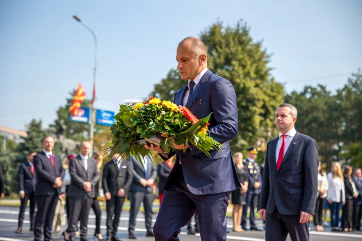 Филипче: Двата Илиндена говорат за опстојноста на идејата за слобода, за соживот, за надминување на поделбите