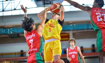 Македонските кошаркарски јуниори се пласираа во полуфиналето на ЕП