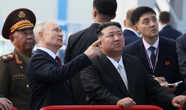 Путин го увери Ким Џонг Ун дека Русија ќе обезбеди поддршка за Северна Кореја по поплавите во јули