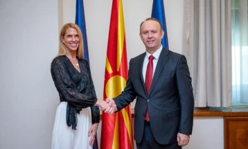 Speaker Gashi meets new U.S. Deputy Chief of Mission Varnes