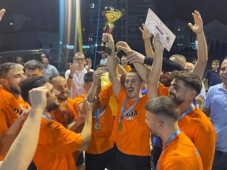 Екипата на „Делиши компани“ победник на традиционалниот турнир во мал фудбал „Дебар 2024“