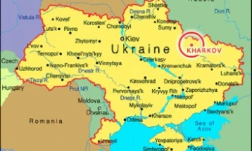 Киев: Руски ракетен напад врз украинскиот град Харков оштети медицинска установа