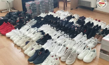 Customs officers seize sneakers, power tools, cigarettes