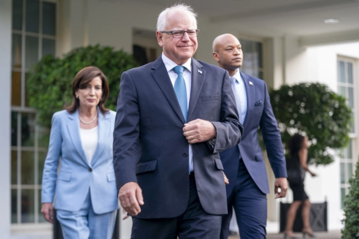 Reports: Minnesota Governor Tim Walz is Harris' pick for VP