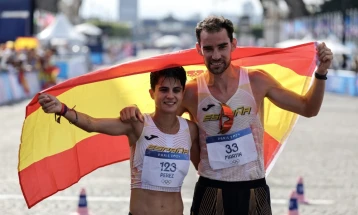 Spain win inaugural marathon race walk mixed relay at Paris Games