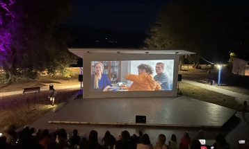 Across the Lake open-air film festival begins in Dojran