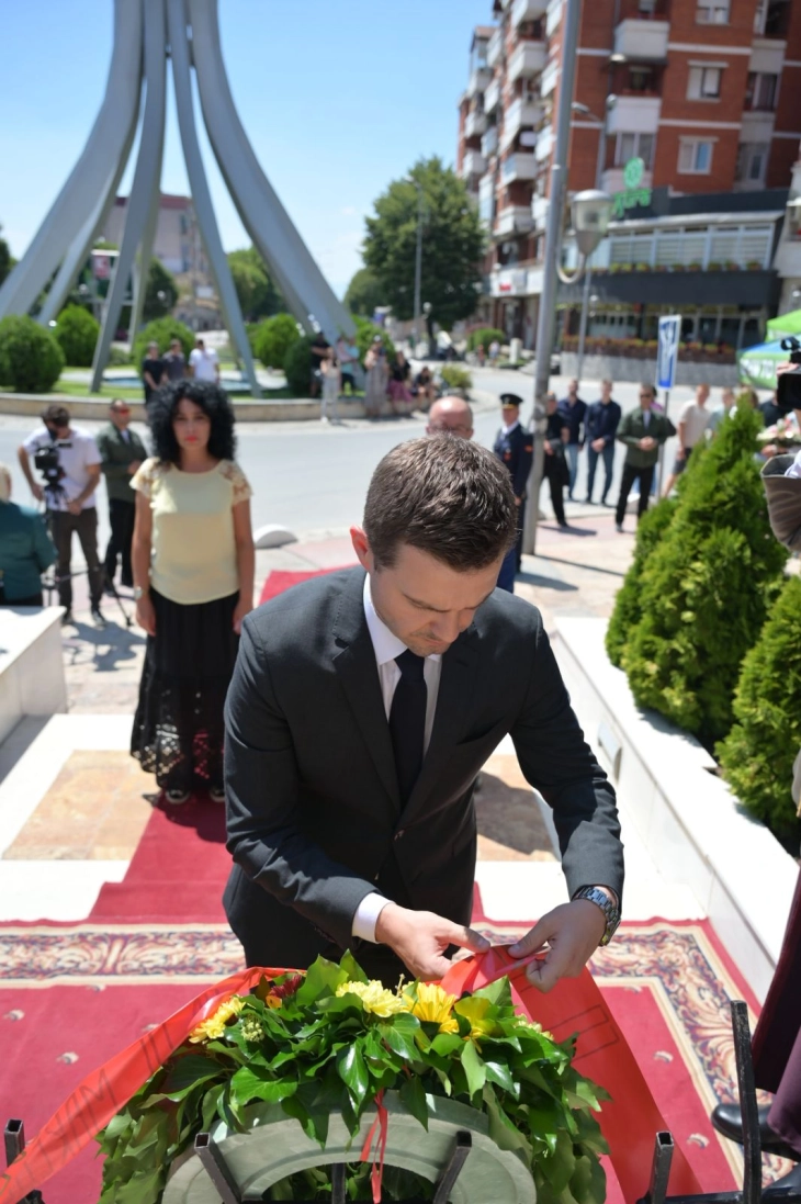 Mucunski nga Prilepi: E kemi për detyrë t'i respektojmë veprat heroike të mbrojtësve dhe të sigurojmë të ardhme të qetë dhe stabile për qytetarët