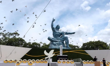 Nagasaki e shënoi 79-vjetorin e bombardimit amerikan me bombë atomike mbi qytet