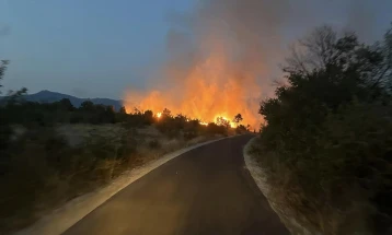 Изгаснати пожарите во липковско Матејче и во Жегљане, Старо Нагоричане