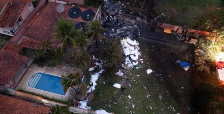 61 die in plane crash in residential area of Brazil's São Paulo state