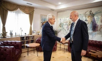 Ahmeti meets Ambassador Geer: DUI committed to stability, dismisses any political gov’t attempts at destabilization 