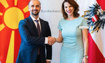 Murtezani - Edtstadler: Austrian support for successful navigation of country's Euro-integration